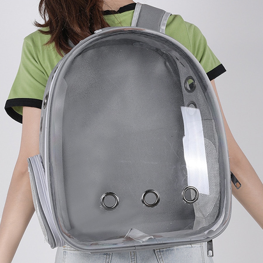 Portable Backpack Transparent and Breathable - Image 3