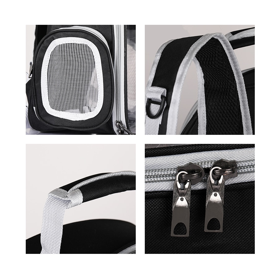 Portable Backpack Transparent and Breathable - Image 4