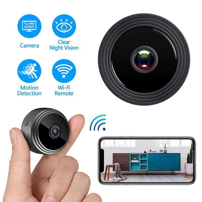 1080P HD IP Wireless Mini WIFI Camera Cloud Storage Infrared Night Vision Smart Home Security Baby Monitor Phone APP SD Card - Image 2