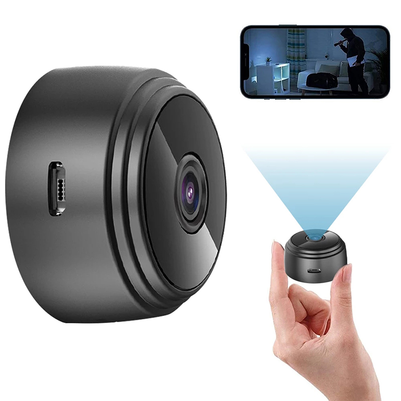 1080P HD IP Wireless Mini WIFI Camera Cloud Storage Infrared Night Vision Smart Home Security Baby Monitor Phone APP SD Card - Image 4