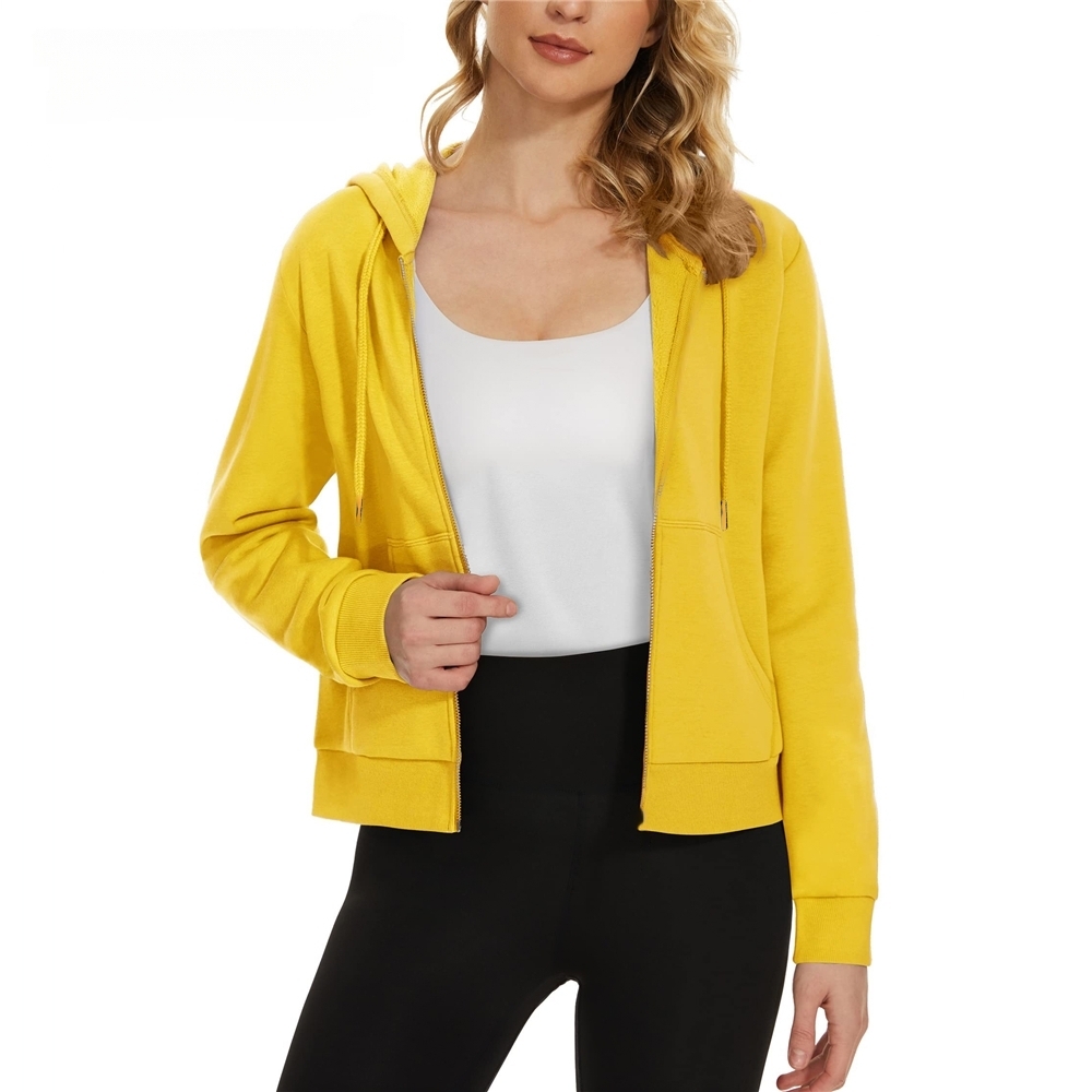 Women Full Zip Up Hoodies - Image 3