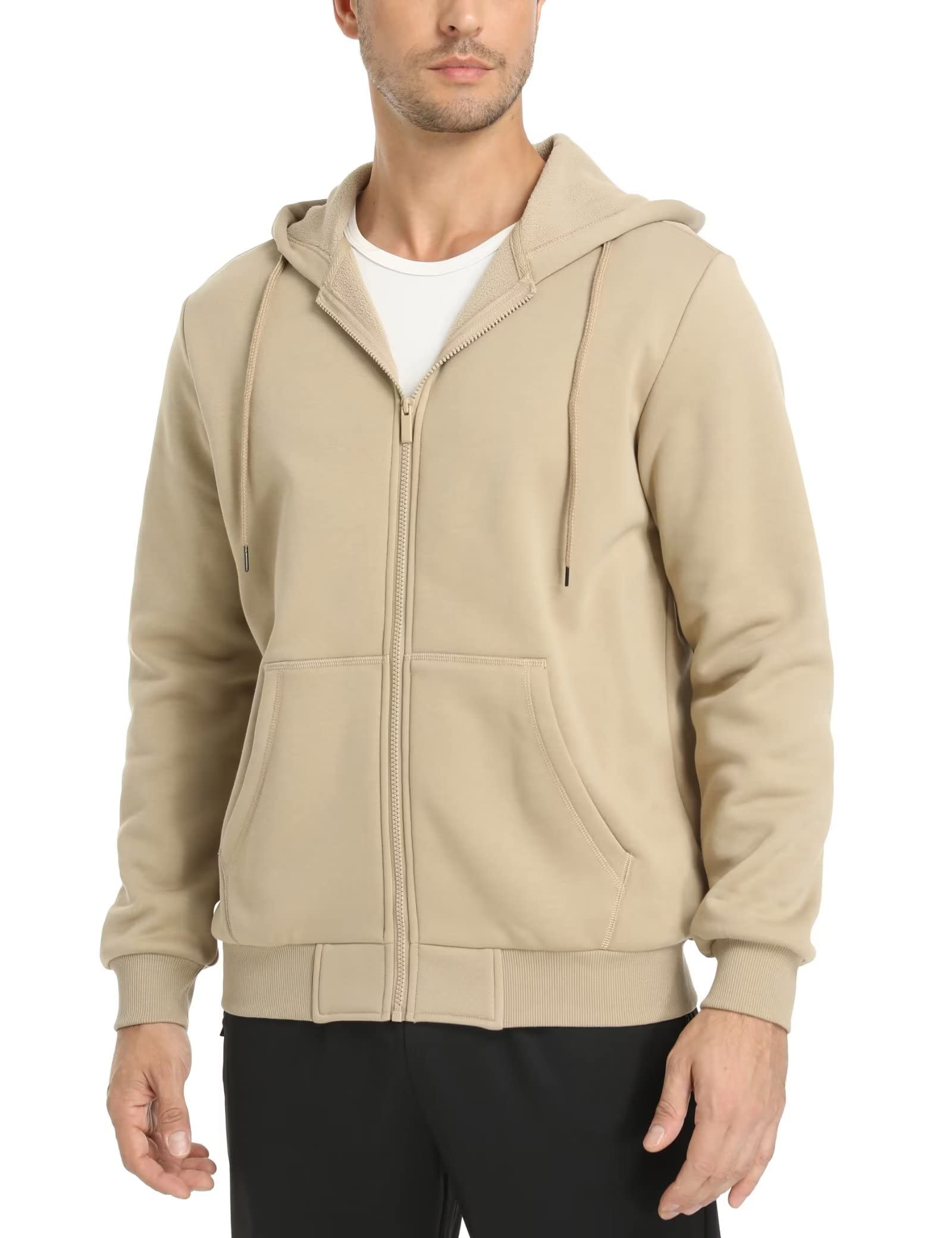 Full Zip Up Casual Hoodie Unisex - Image 7